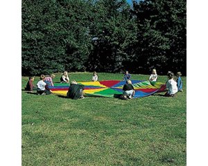 Produkt-Bild: Schwungtuch &Oslash; 7 m Deko Fallschirm Drachen Jonglieren