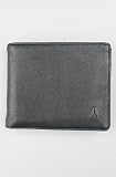 Nixon The Satellite Big Bill Bi-Fold ID Coin Wallet in Black,Wallets for Men