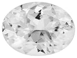 Jewelry : MIN 1.00CT 8X6MM OVAL WHITE SAPPHIRE