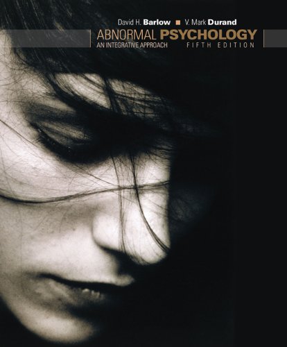 Cengage Advantage Books: Abnormal Psychology: An Integrative Approach (with Abnormal Psych Live CD-ROM) (Thomson Advantage Books)