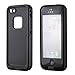 iPhone 5 Waterproof Case, iPhone 5S Waterproof Case, Zoumba Waterproof Shockproof Full Body Skin Case Cover Pouch for iPhone 5 Multi Purpose Protective Skin for water, shock, snow, dirt - Black