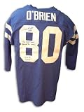 Jim O'Brien Baltimore Colts Throwback blue Jersey with 
