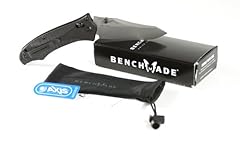 Benchmade Osbourne Design Rift Knife with Black G10 Handle and AXIS Lock 