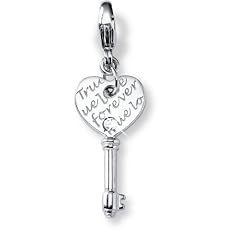 s.Oliver Damen Schl�ssel-Charm Silber 925 356565