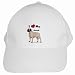I Love My Mastiff White Cap Hat