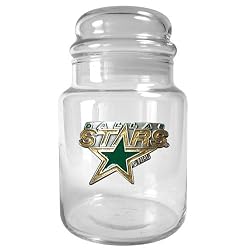Dallas Stars NHL 31oz Glass Candy Jar by Great American Products