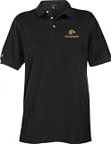 Southern Miss Golden Eagles Black Classic Pique Stainguard Polo Shirt