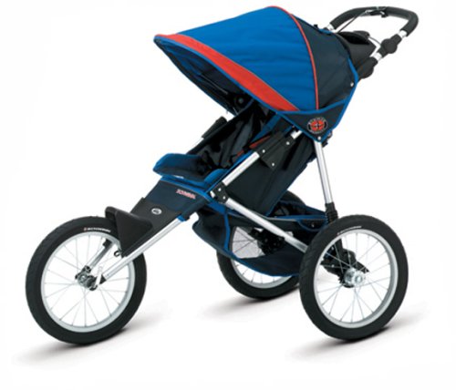 Schwinn Free Runner Jogging Stroller (Blue/Red)