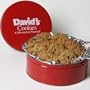 David's Cookies Oatmeal Raisin Fresh Baked Cookies 2 lb. Tin