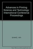 Advances in printing science and technology : proceedings of the 13th International Conference of Printing Research Institutes, Wildhaus, Switzerland, May 1975
