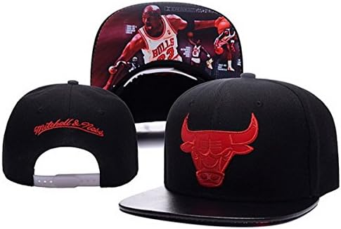 Chicago Bulls Snapbacks Cap Mens Baseball Snapback Hats Black 13 One Size