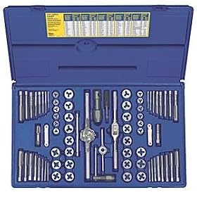 Hanson Tap and Die Super Set - Fractional/Metric, 76 Pc.