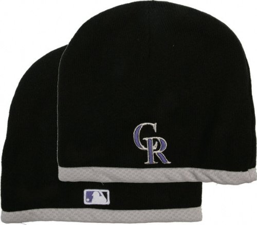 Buy Colorado Rockies 2008 AC Performance Therma Base On Field Knit Hat