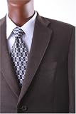 Men's Single Breasted 2 Button Brown Sport Coat with Center Vent, New For Cool Weather Wear