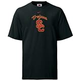 Nike - Nike USC Trojans Black 2007 Classic Logo T-shirt