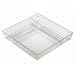 InterDesign Linus Multi Drawer Organizer, Clear, 12 by 12 by 2-Inch
