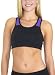 Apparel : Racer back crop top with contrast color trim by Fit Couture