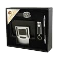 Men`s Watch, Alarm, and Passport Holder Travel Set