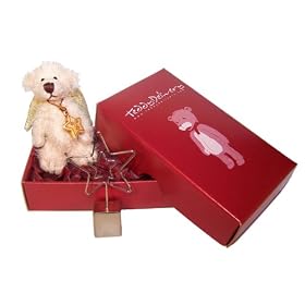 Ideal Mother's Day Gift. Send This Beautiful "Angel Bear" Teddy Delivery Holding a Photo Holder to Deliver Your Message and Watch Over Someone.