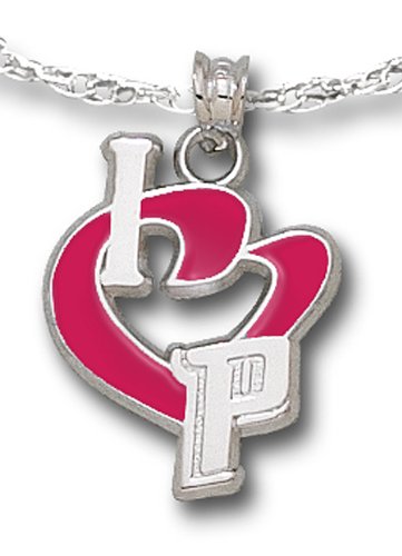 I Heart Pistons Enamel Pendant - NBA Detroit Pistons