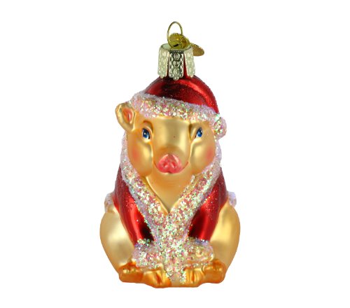 Old World Christmas Christmas Ham Ornament Old World Christmas Christmas Ham Ornament