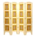 Review Oriental Furniture  / 5ft. 7in. Decorative Photo Folding Screen Room Divider w/ 8