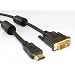 CablesToBuyTM 5 Ft (1.5 M) DVI-D 24+1 Dual Link Male To HDMI Male (Bi-Directional) Cable