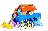 Le Toy Van Wooden Noah's Ark Shape Sorter