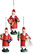 Ornament - Santas - Set of 3