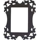 Black Nora Silhouette Wall Sticker Picture Frame