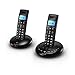 BT Graphite 2500 Twin DECT Digital Cordless Phone with Answer Machine - Black
