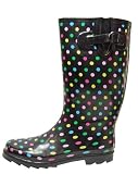 Andres Machado Women's Black Wellies Boot