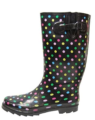 Andres Machado Women s Black Wellies Boot