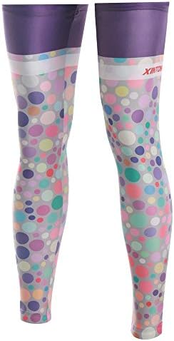 Women's Extended Compression Knee long Leg Sleeve Strech Wrap Protector Breathable Adult &amp; Teenager Size M-XXXL