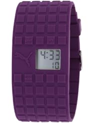 PUMA Womens PU910832008 Cell Digital Purple Watch