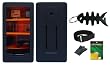 Smoke Silicone Skin Case Microsoft Zune HD 16GB 32GB Series Bundle kit Set + LCD Screen Protector + Adjustable Armband + Blet Clip + Fishbone Keychain