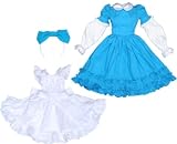 60アリスドレスset ブルー