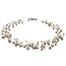 PearlsOnly Illusion White 4.0-8.0mm A Freshwater Cultured Pearl Necklace