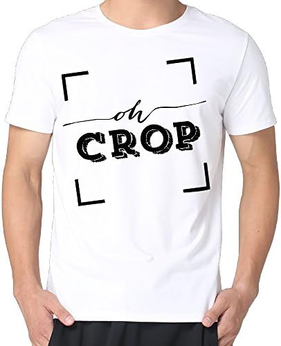 Oh Crop Funny Quotes Men Tshirt Cute