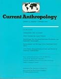 Current Anthropology: February 2000 (Volume 41, Number 1)