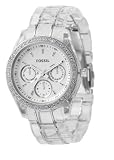 Fossil Stella Clear Multifunction Dial Watch