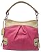 DKNY Vintage Leather Fuschia Hobo