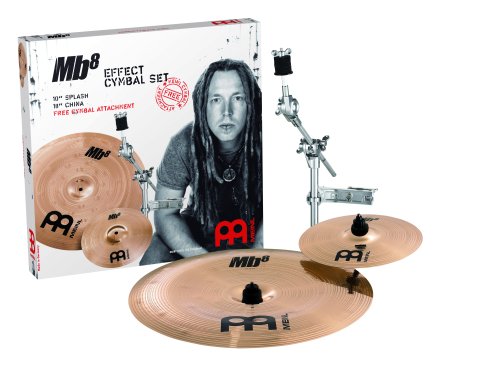 Meinl Mb8 Effect Cymbal Set - 10 Inch Splash, 18 Inch China