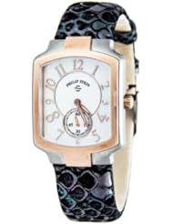 Philip Stein Womens 21TRG-FW-CSMGU Classic Two-Tone Rose Gold Plated Watch