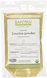 Banyan Botanicals Licorice Root Powder - Certified Organic, 1/2 Pound - Glycyrrhiza glabra - Nourishing tonic that supports proper function of the respiratory system*