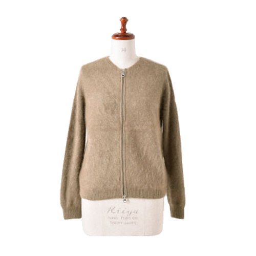 (トリート)TREAT ウールニットジップカーディガン 14339