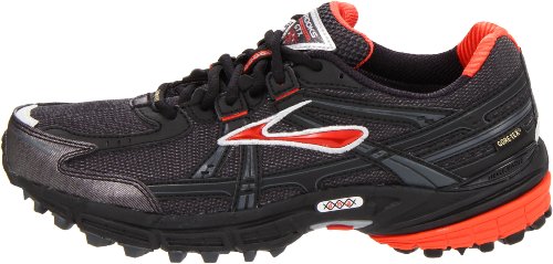 Brooks Men's Adrenaline Gtx M Red/Black/Silver Trainer 1101021D635 9.5 UK, 10.5 US