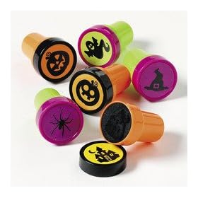 12 Halloween Stamps - Stampers
