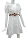 VaVa by Joy Han - Joy White Puff Sleeve Dress with Belt