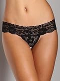 Wendy Glez Hip Thong Black